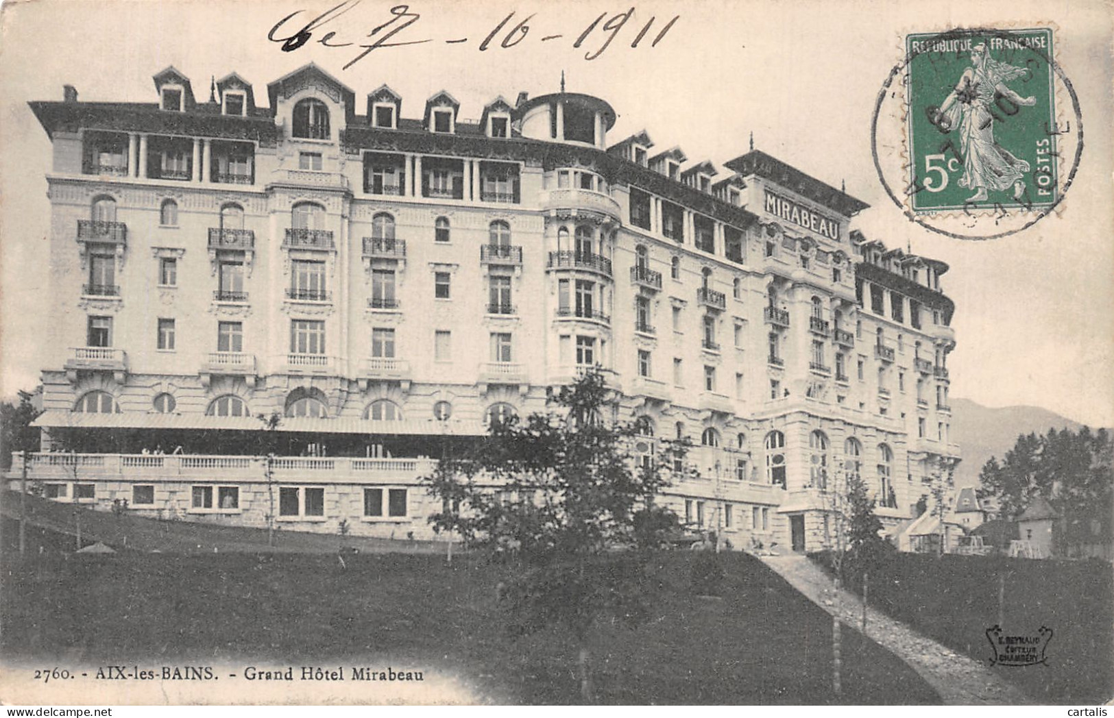 73-AIX LES BAINS-N° 4428-E/0175 - Aix Les Bains