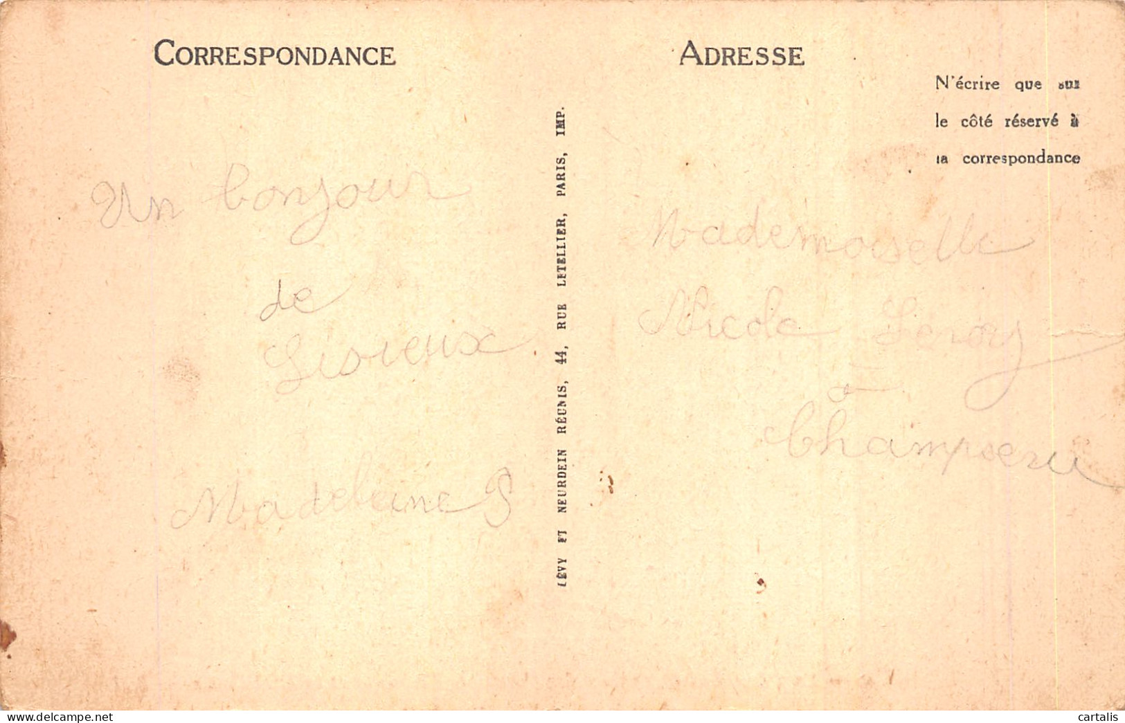 14-LISIEUX-N° 4428-E/0129 - Lisieux