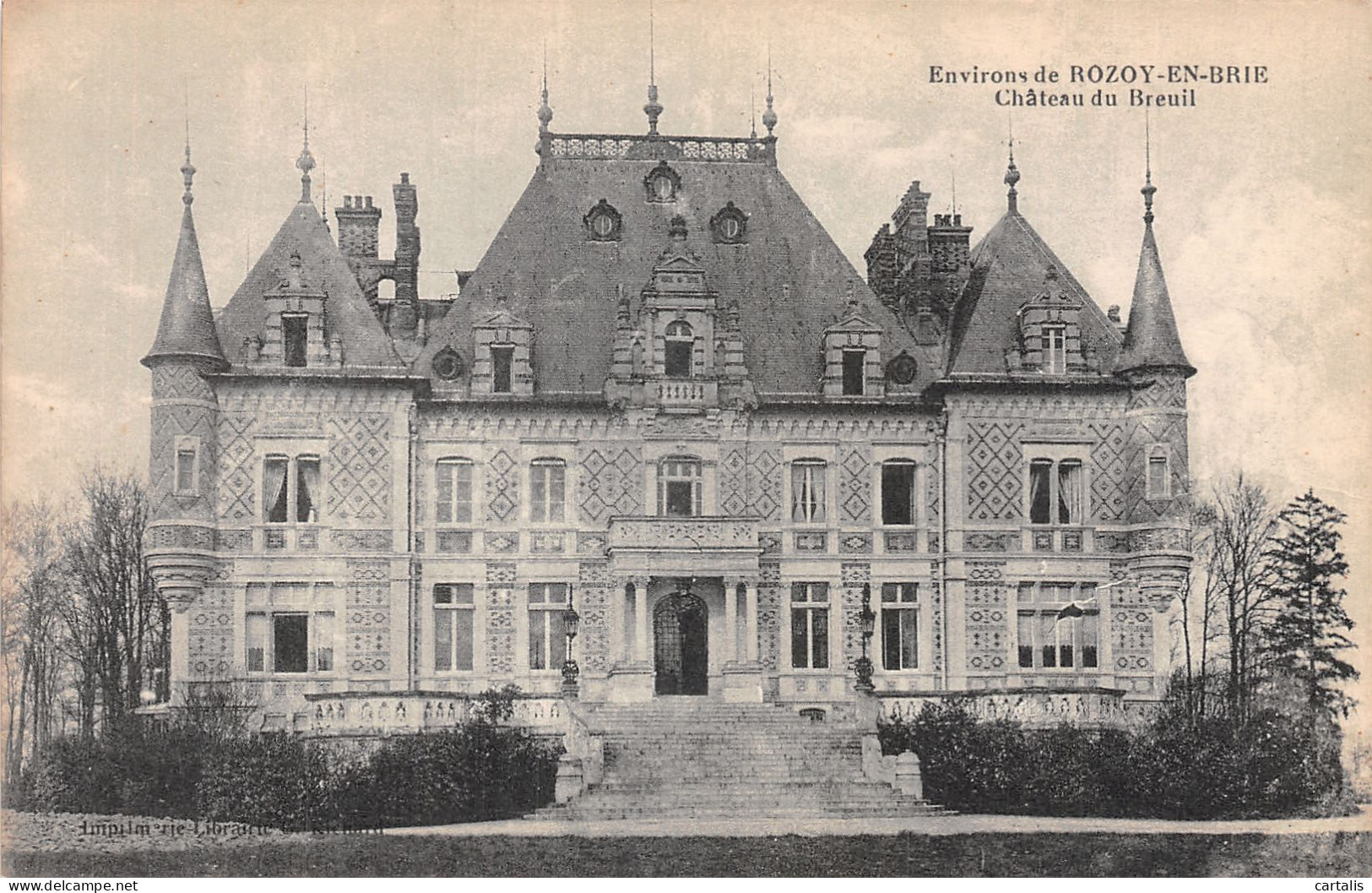 41-CHATEAU DU BREUIL-N° 4428-E/0049 - Sonstige & Ohne Zuordnung