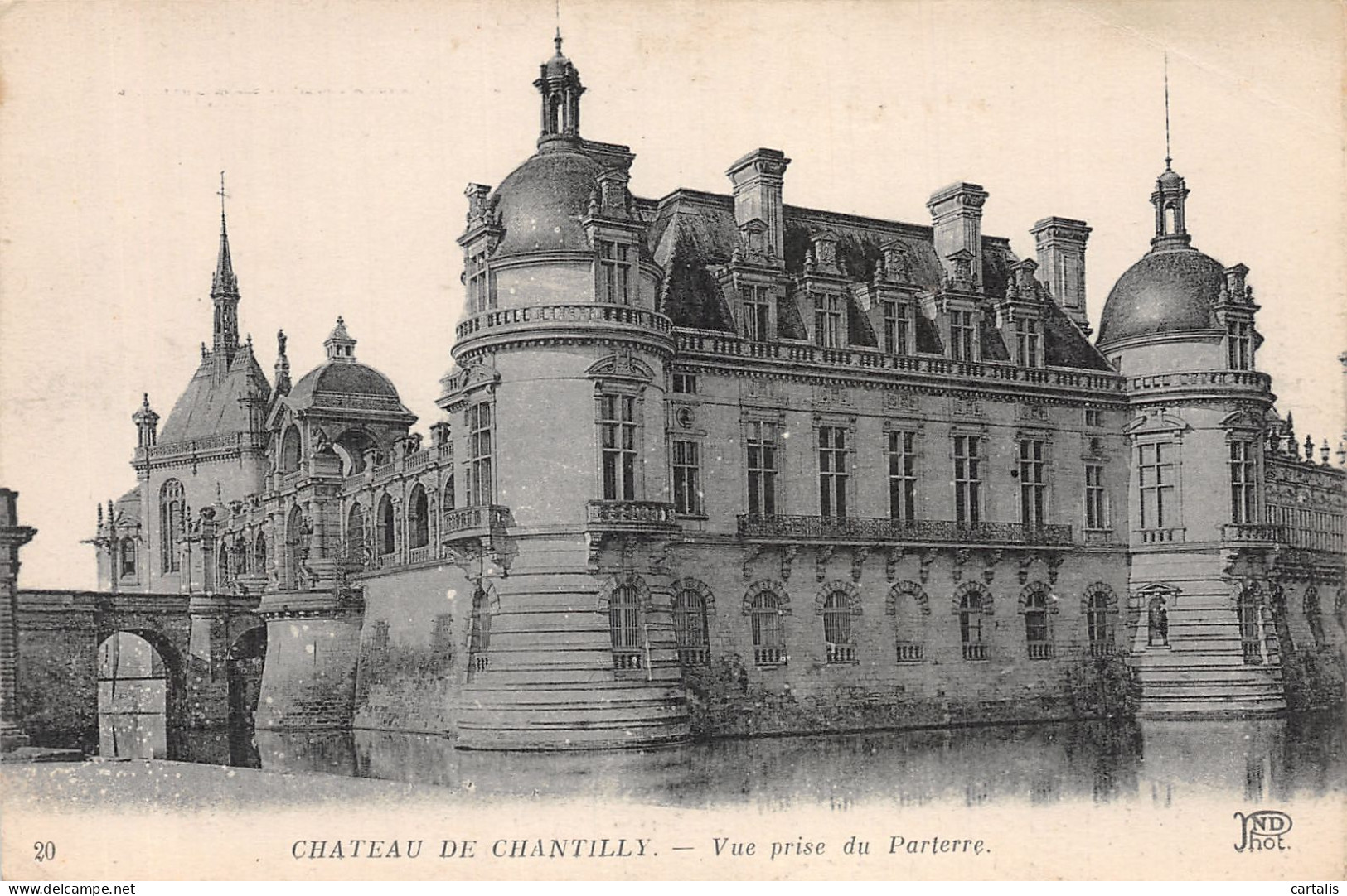 60-CHATEAU DE CHANTILLY-N° 4429-B/0055 - Other & Unclassified
