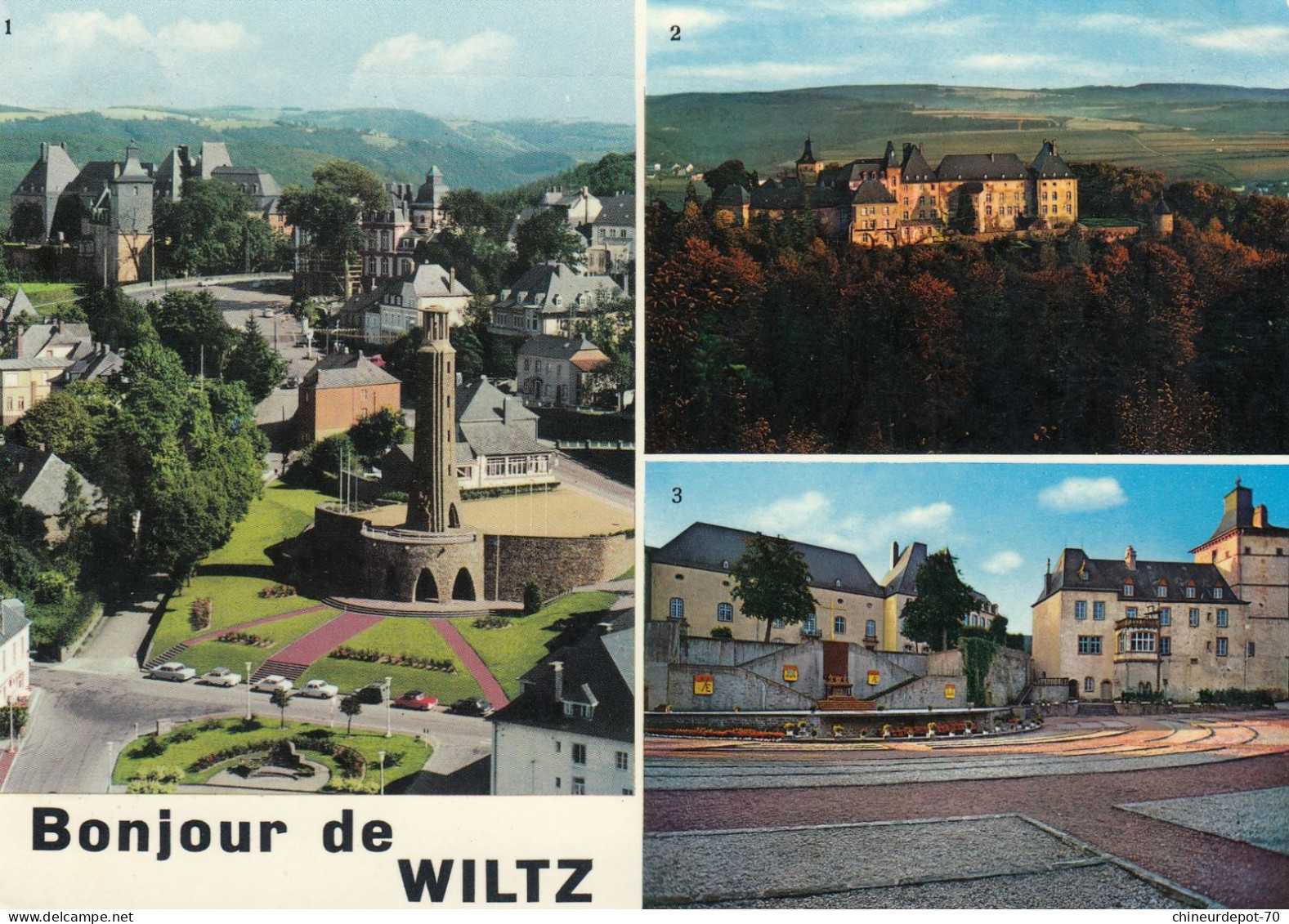 GRAND DUCHE DU LUXEMBOURG   WILTZ  MULTIVUE - Wiltz