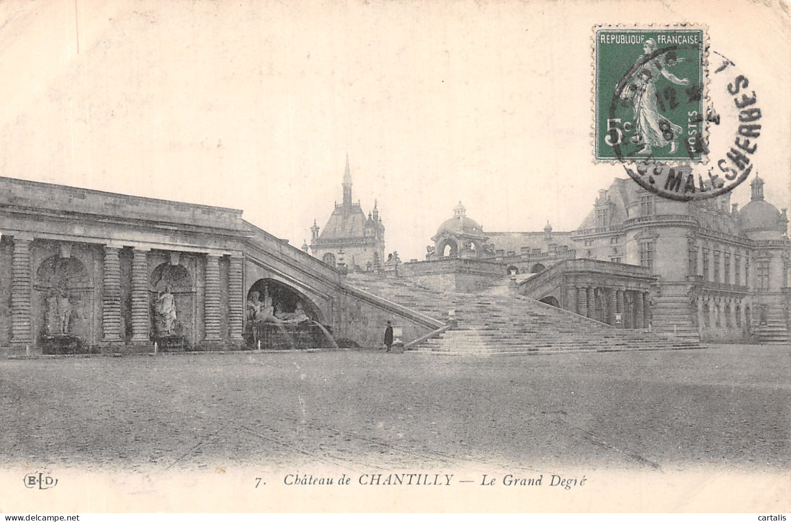 60-CHATEAU DE CHANTILLY-N° 4429-A/0261 - Other & Unclassified