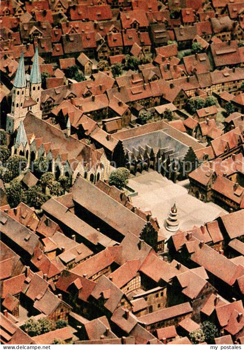 73725776 Braunschweig Fliegeraufnahme Mit Kirche Und Altstadtmarkt Braunschweig - Braunschweig