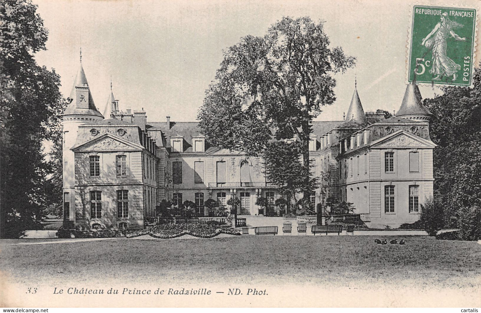 60-LE CHATEAU DU PRINCE DE RADZIVILLE-N° 4429-A/0225 - Altri & Non Classificati