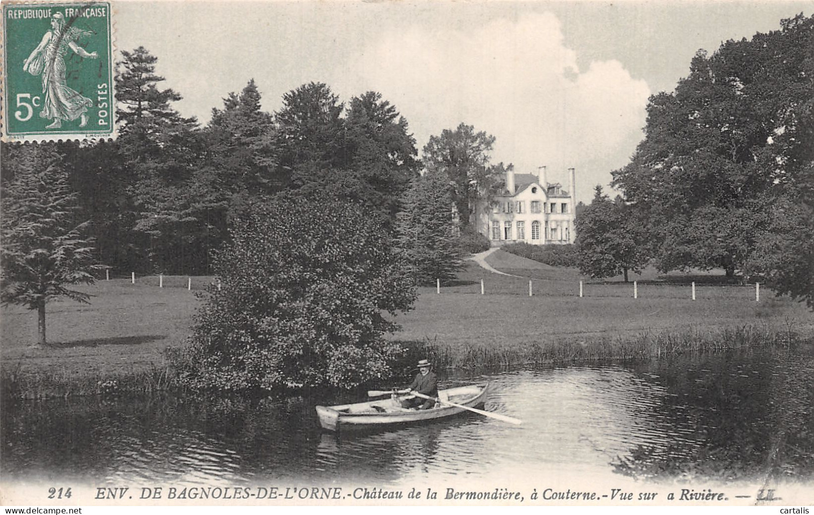 61-CHATEAU DE LA BERMONDIERE-N° 4429-A/0047 - Autres & Non Classés