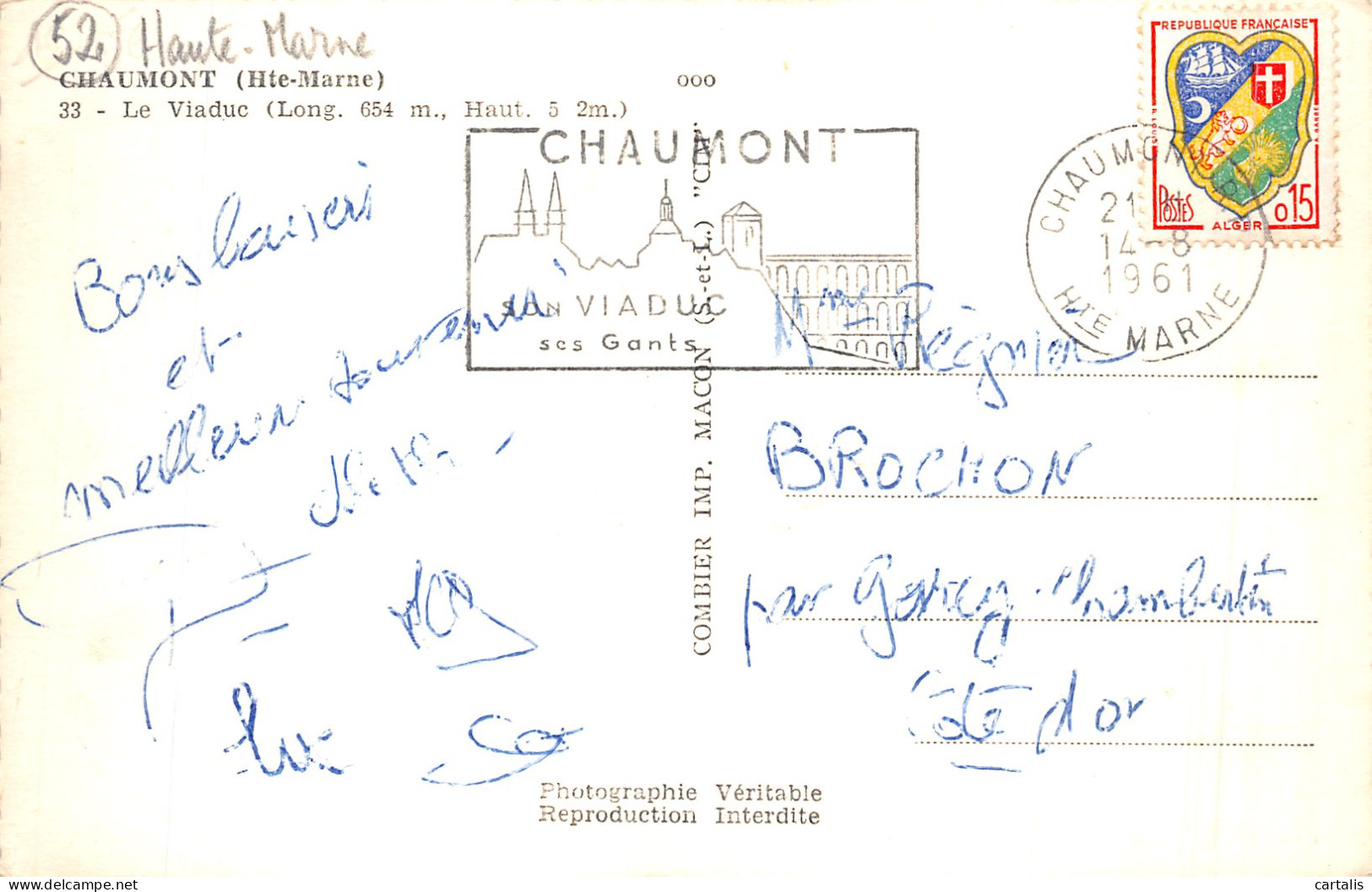 52-CHAUMONT-N° 4428-H/0399 - Chaumont