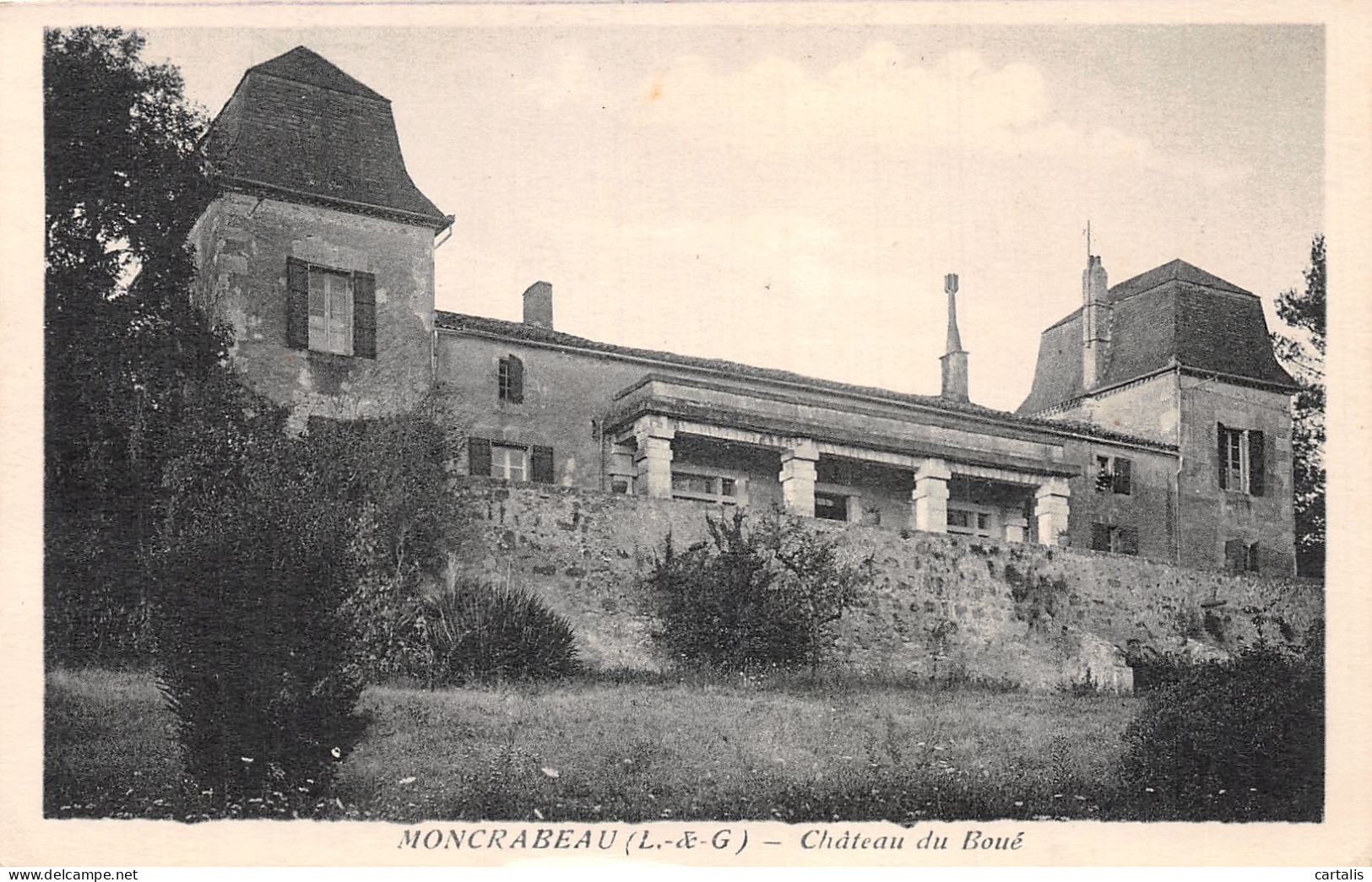 47-MONCRABEAU-N° 4428-H/0355 - Autres & Non Classés