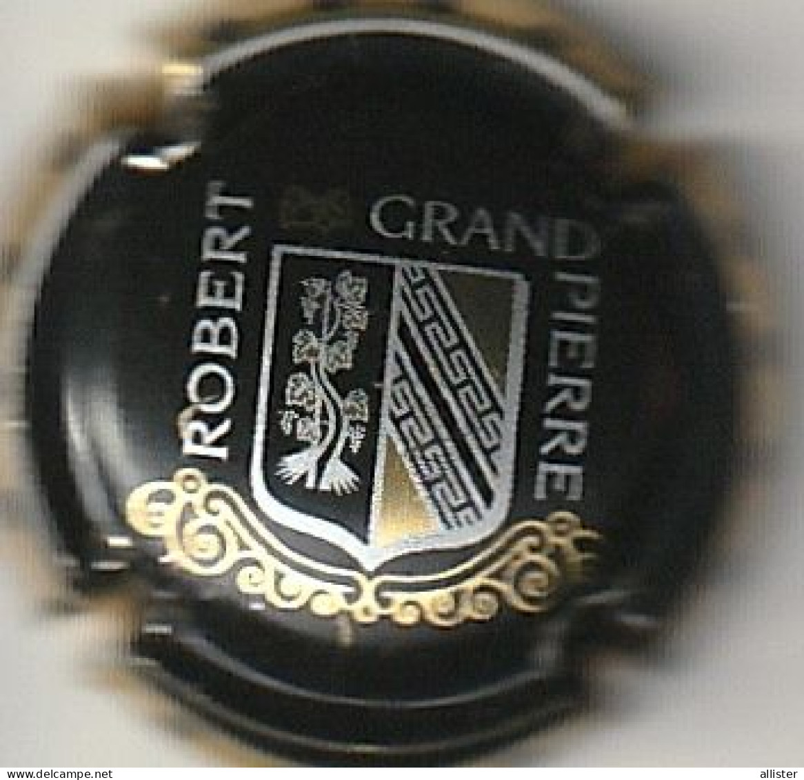 Capsule Champagne ROBERT_GRANDPIERRE { N°5 : Contour Or ; AUBE Viviers-sur-Artaut } 4€ {S18-24} - Sonstige & Ohne Zuordnung