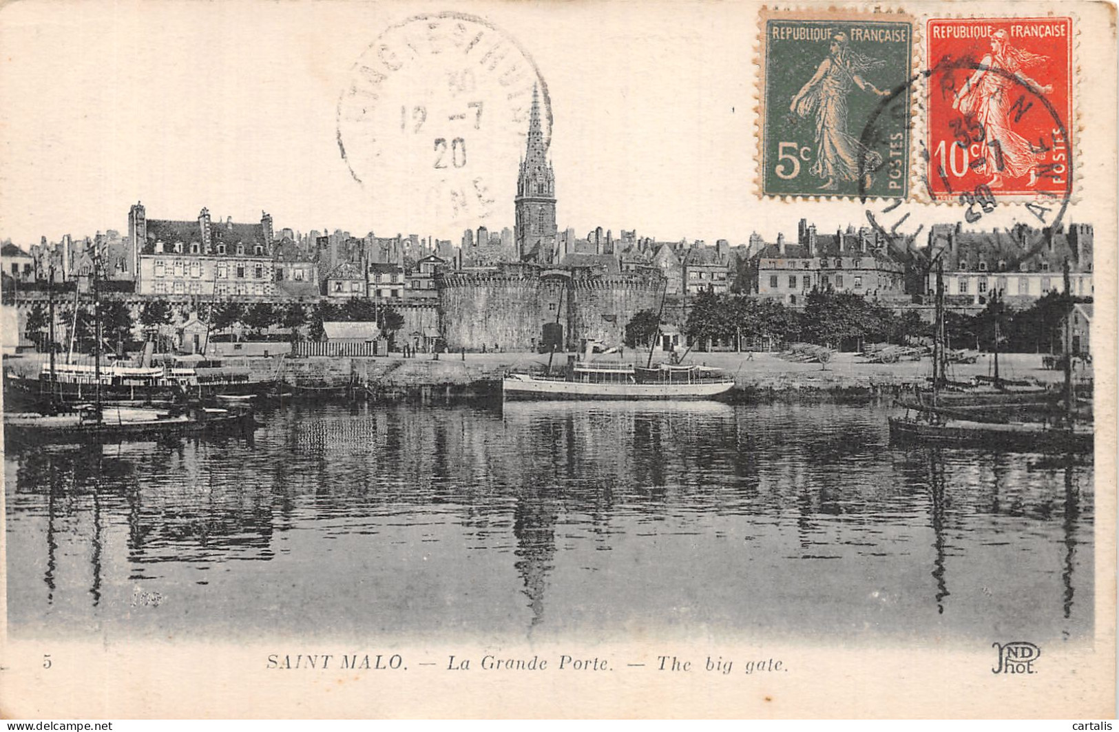 35-SAINT MALO-N° 4428-H/0103 - Saint Malo