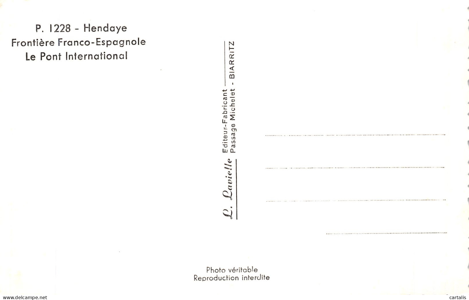 64-HENDAYE-N° 4428-H/0049 - Hendaye