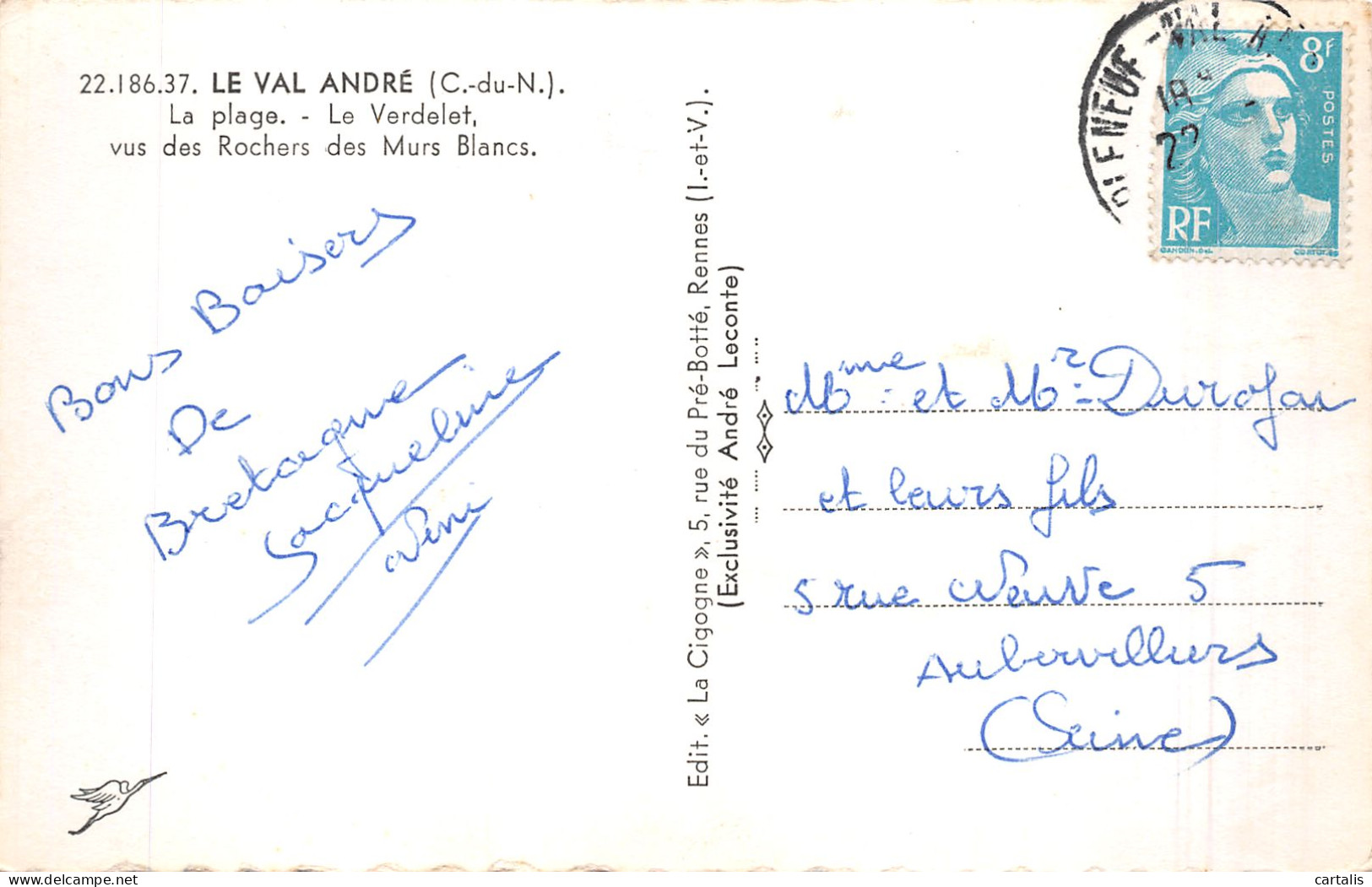 22-LE VAL ANDRE-N° 4428-H/0045 - Altri & Non Classificati