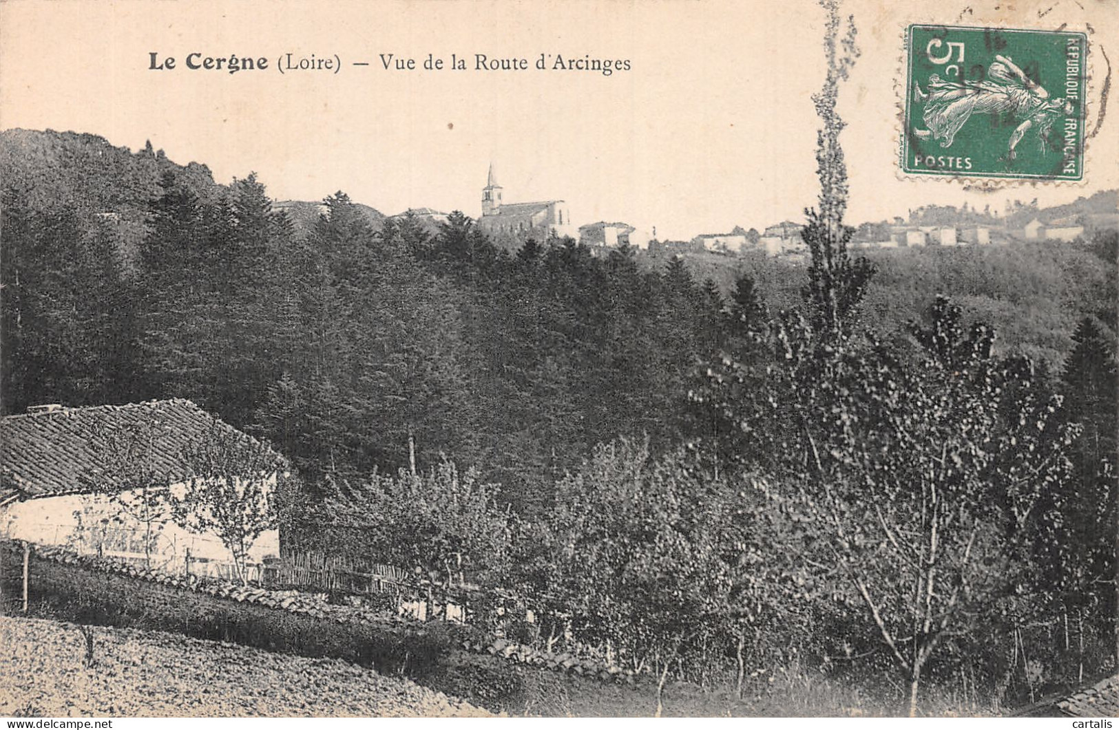 42-LE CERGNE-N° 4428-G/0315 - Other & Unclassified