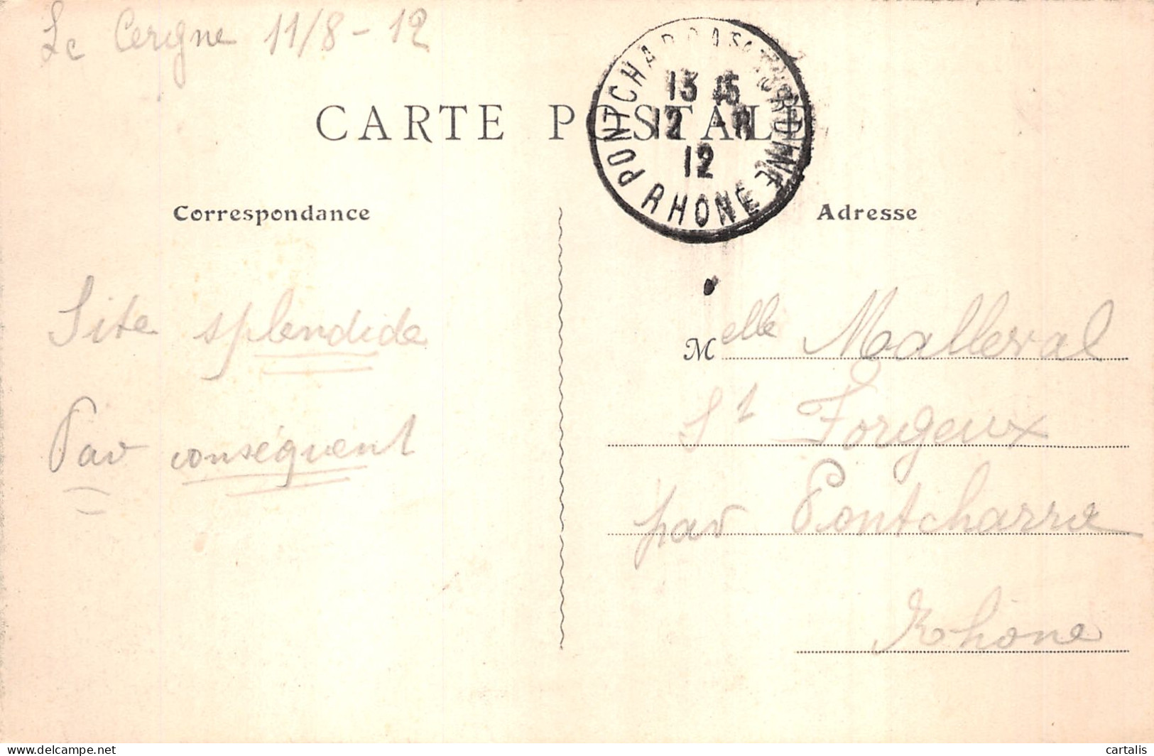 42-LE CERGNE-N° 4428-G/0315 - Andere & Zonder Classificatie