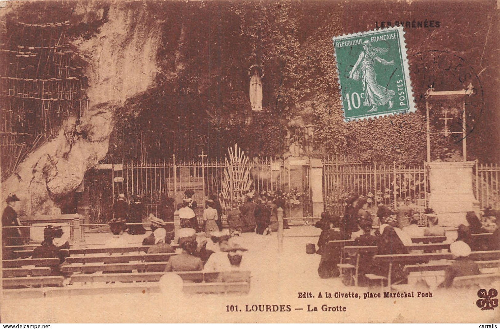 65-LOURDES-N° 4429-D/0257 - Lourdes