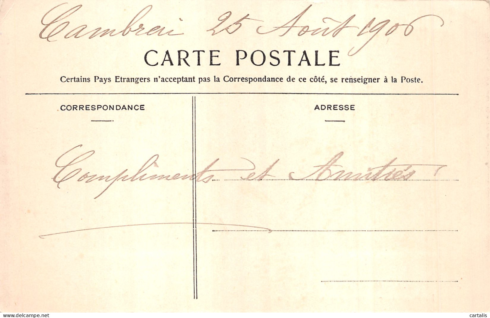 59-CAMBRAI-N° 4429-D/0127 - Cambrai