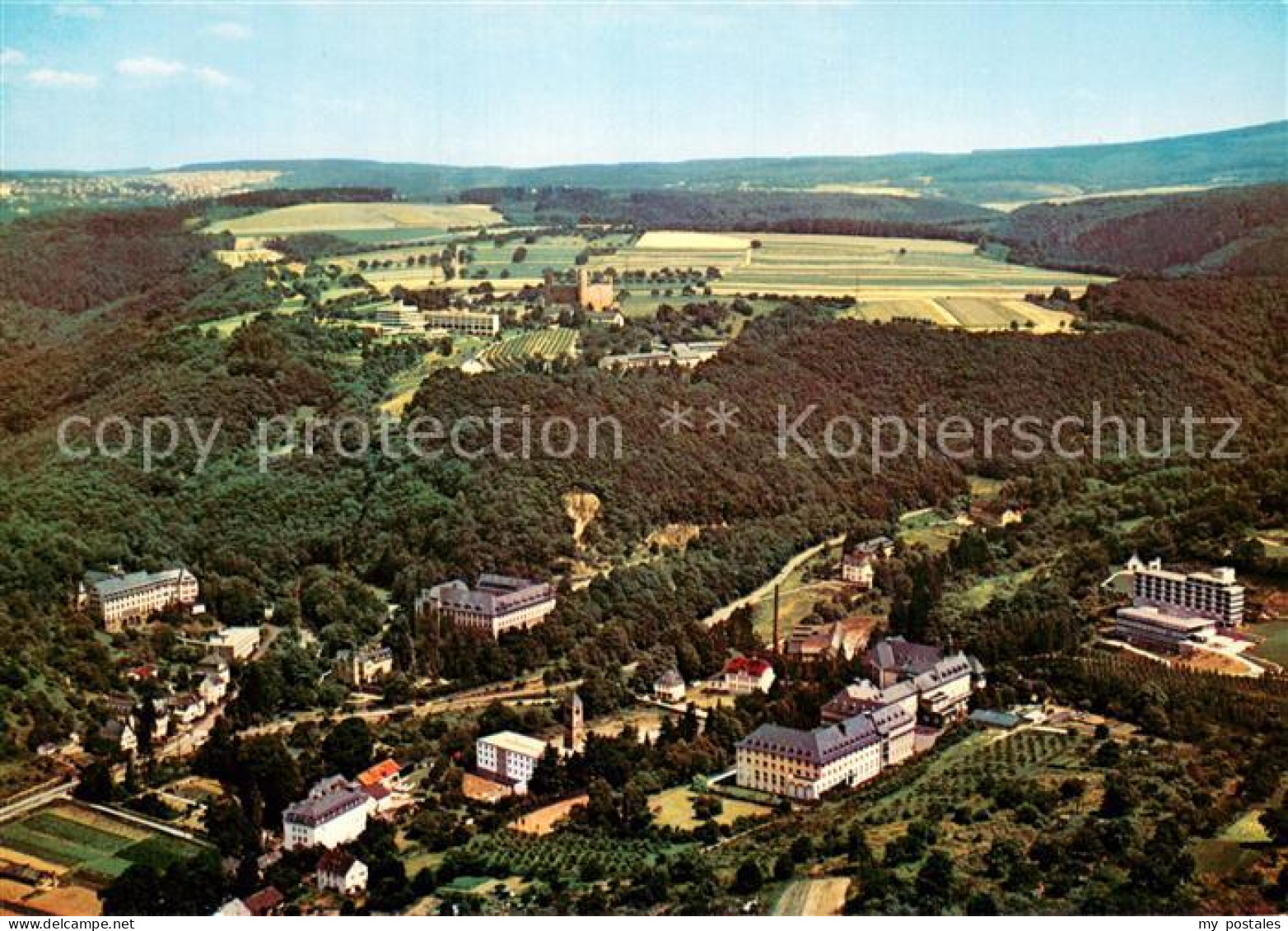 73725752 Schoenstatt Vallendar Fliegeraufnahme Schoenstatt Vallendar - Sonstige & Ohne Zuordnung