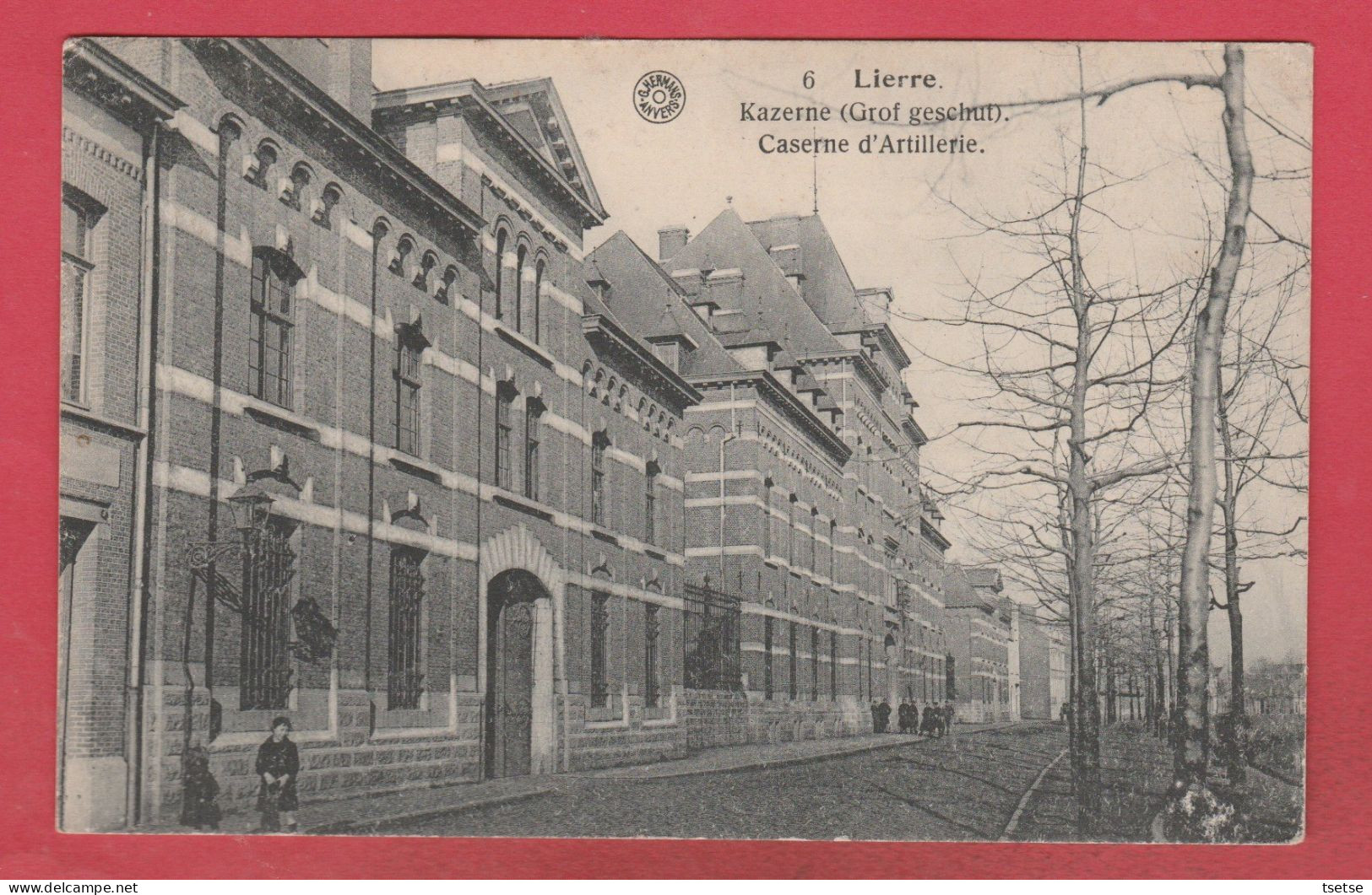 Lier / Lierre - Kazern ( Grof Geschut) - 1920 ( Verso Zien ) - Lier