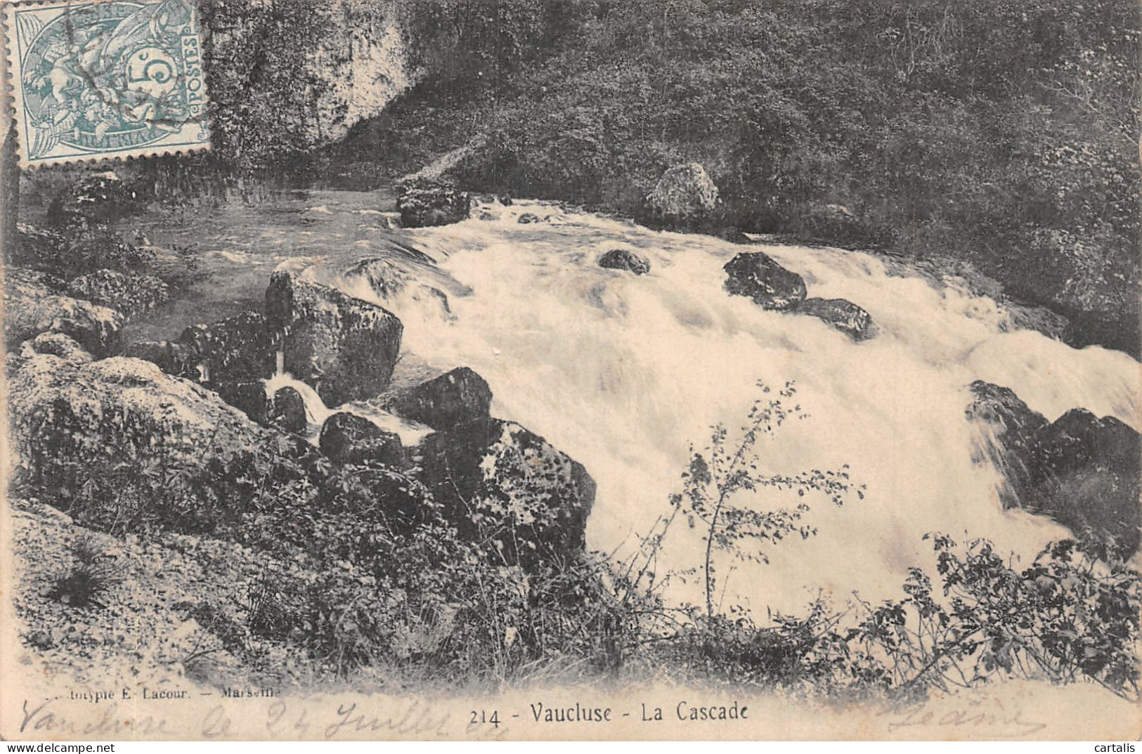 84-VAUCLUSE LA CASCADE-N° 4429-C/0337 - Autres & Non Classés