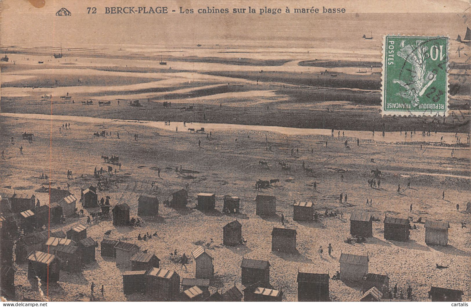 62-BERCK PLAGE-N° 4429-C/0183 - Berck