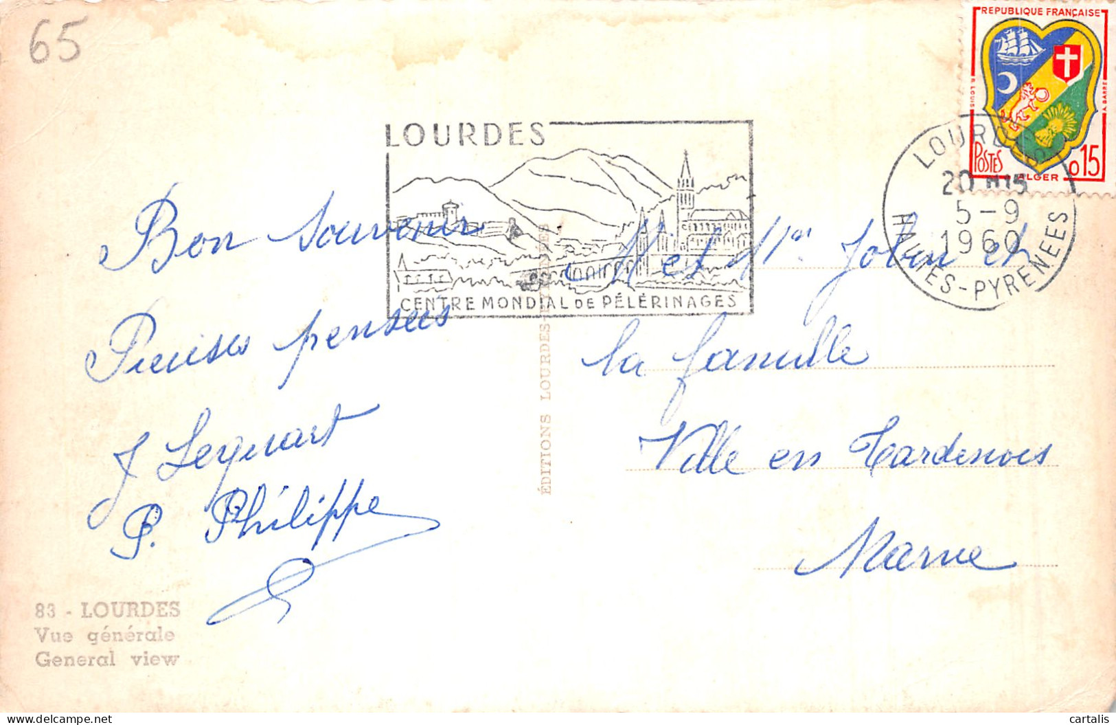 65-LOURDES-N° 4429-C/0075 - Lourdes