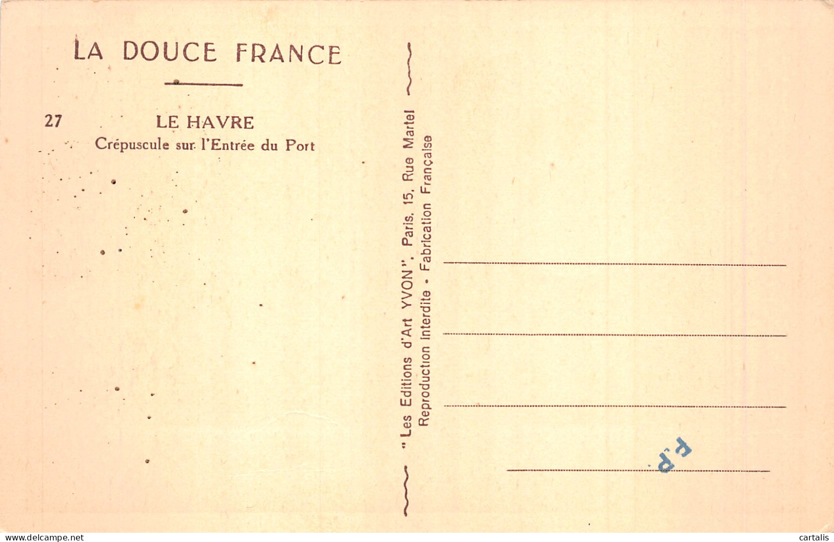 76-LE HAVRE-N° 4429-B/0339 - Non Classificati