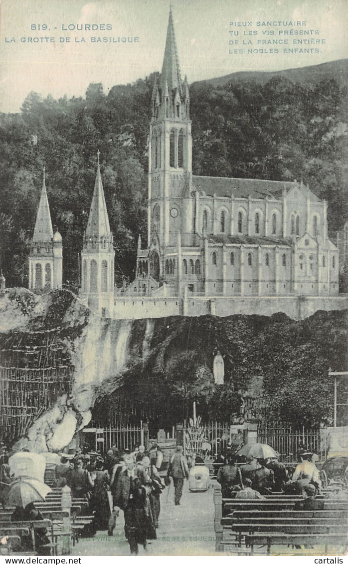 65-LOURDES-N° 4429-B/0319 - Lourdes