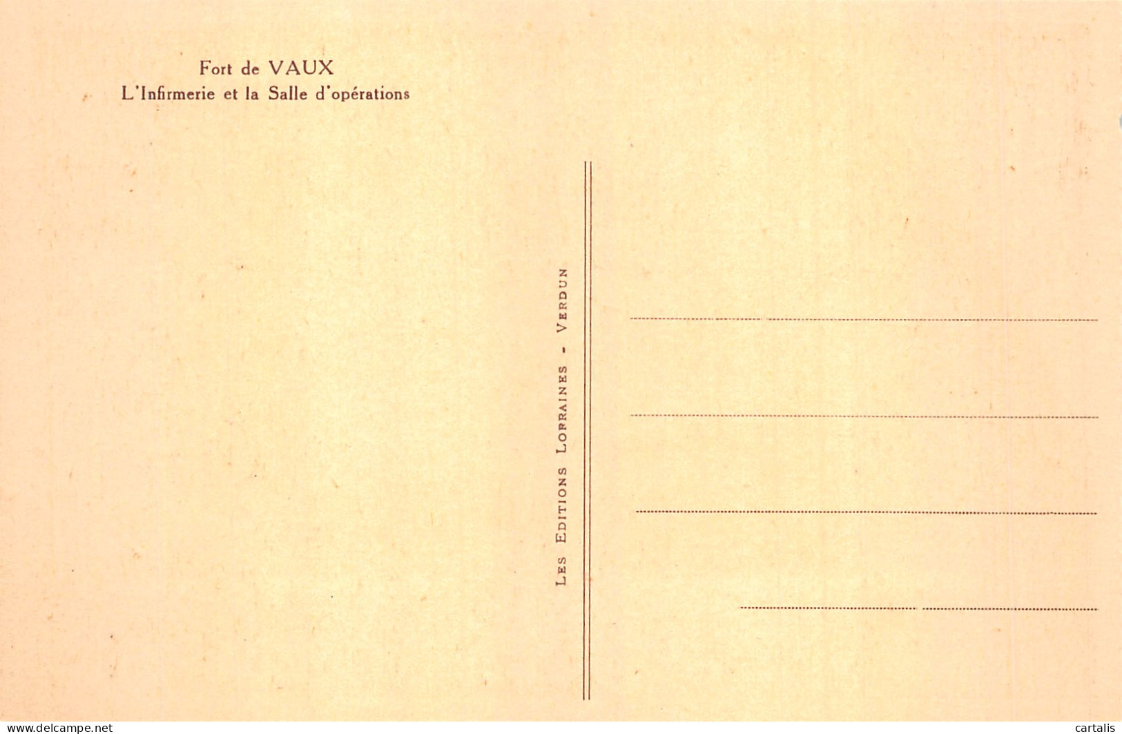 55-FORT DE VAUX-N° 4429-B/0283 - Other & Unclassified