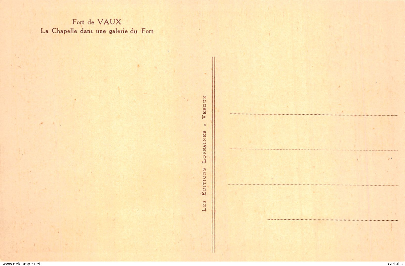 55-FORT DE VAUX-N° 4429-B/0281 - Other & Unclassified