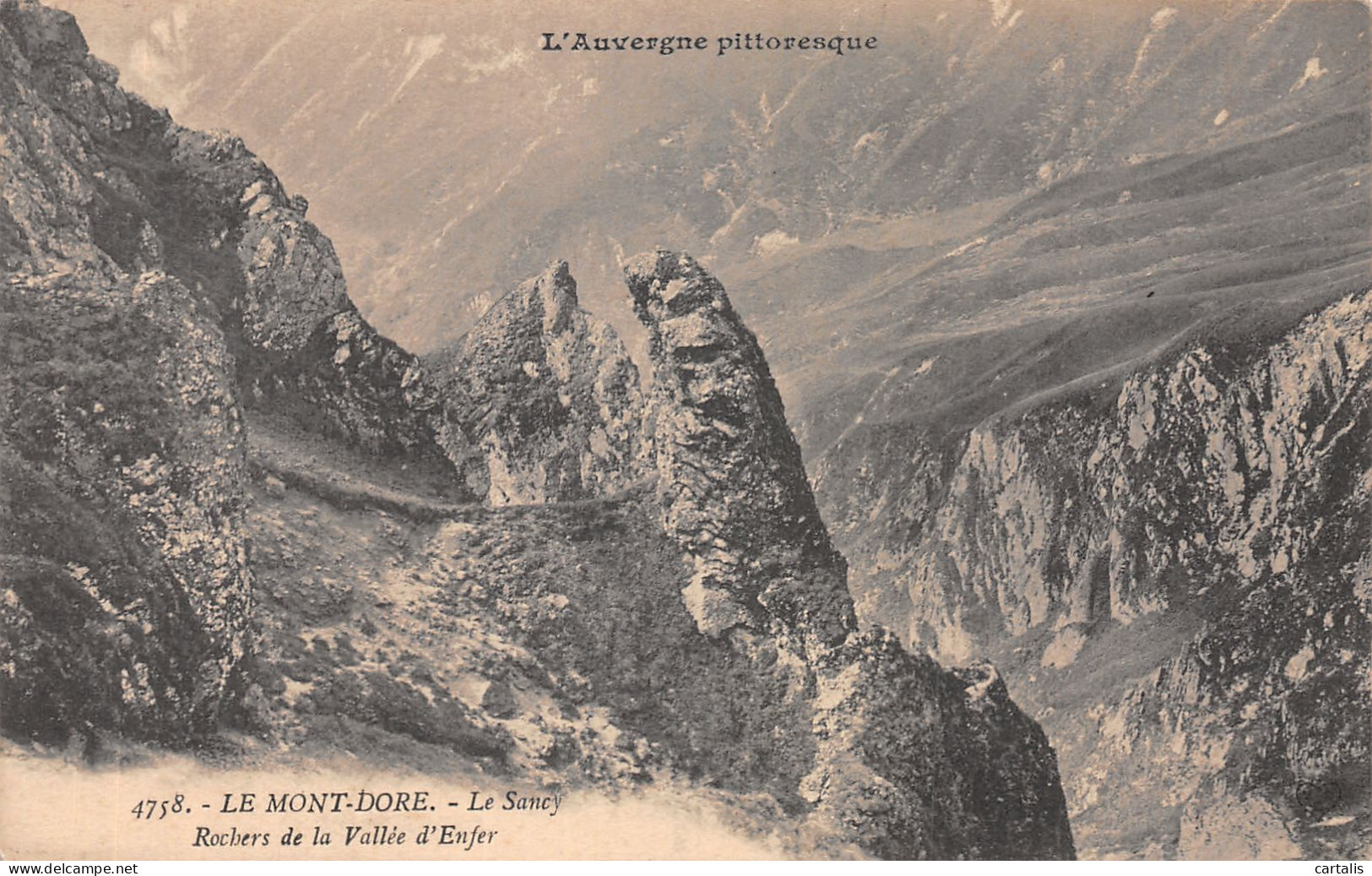63-LE MONT DORE-N° 4429-B/0235 - Le Mont Dore