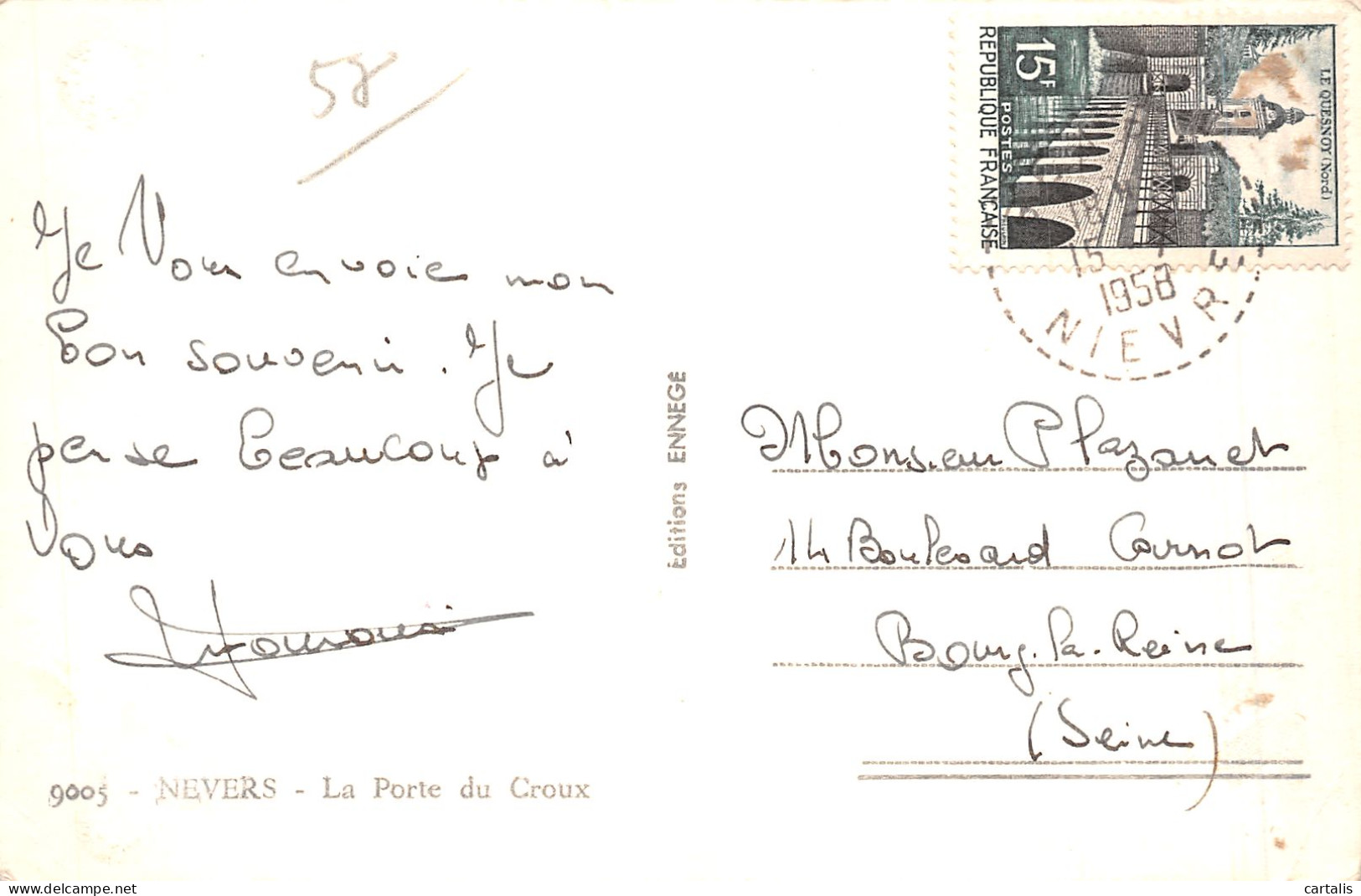 58-NEVERS-N° 4429-B/0153 - Nevers