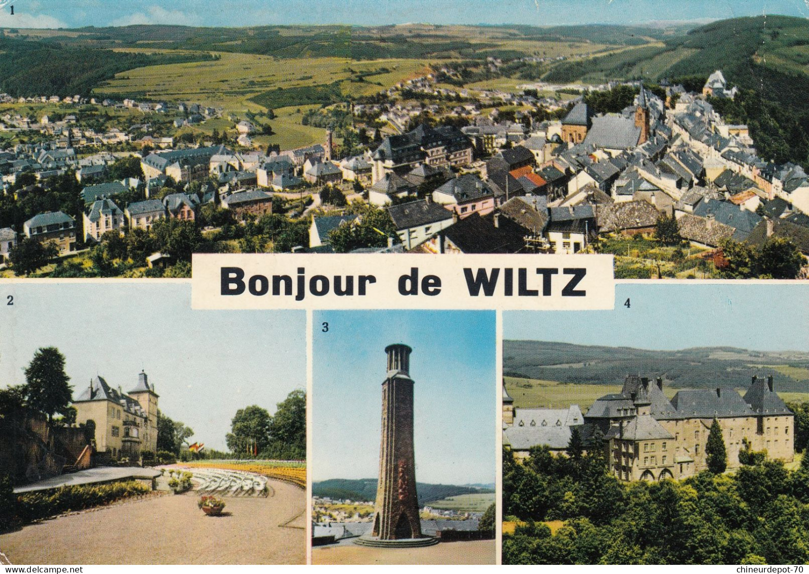 GRAND DUCHE DU LUXEMBOURG   WILTZ  MULTIVUE - Wiltz