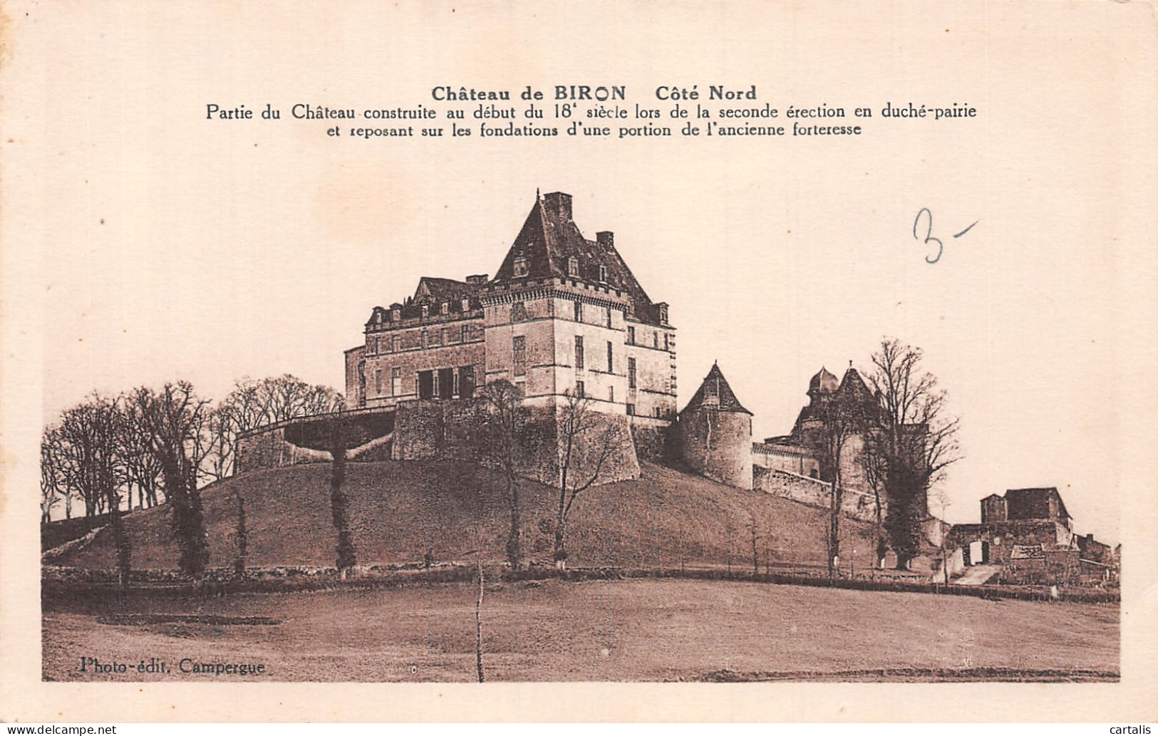 24-CHATEAU DE BIRON-N° 4429-F/0399 - Other & Unclassified