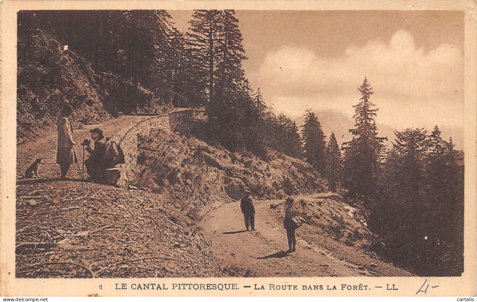 15-LA ROUTE DANS LA FORET-N° 4429-F/0387 - Sonstige & Ohne Zuordnung