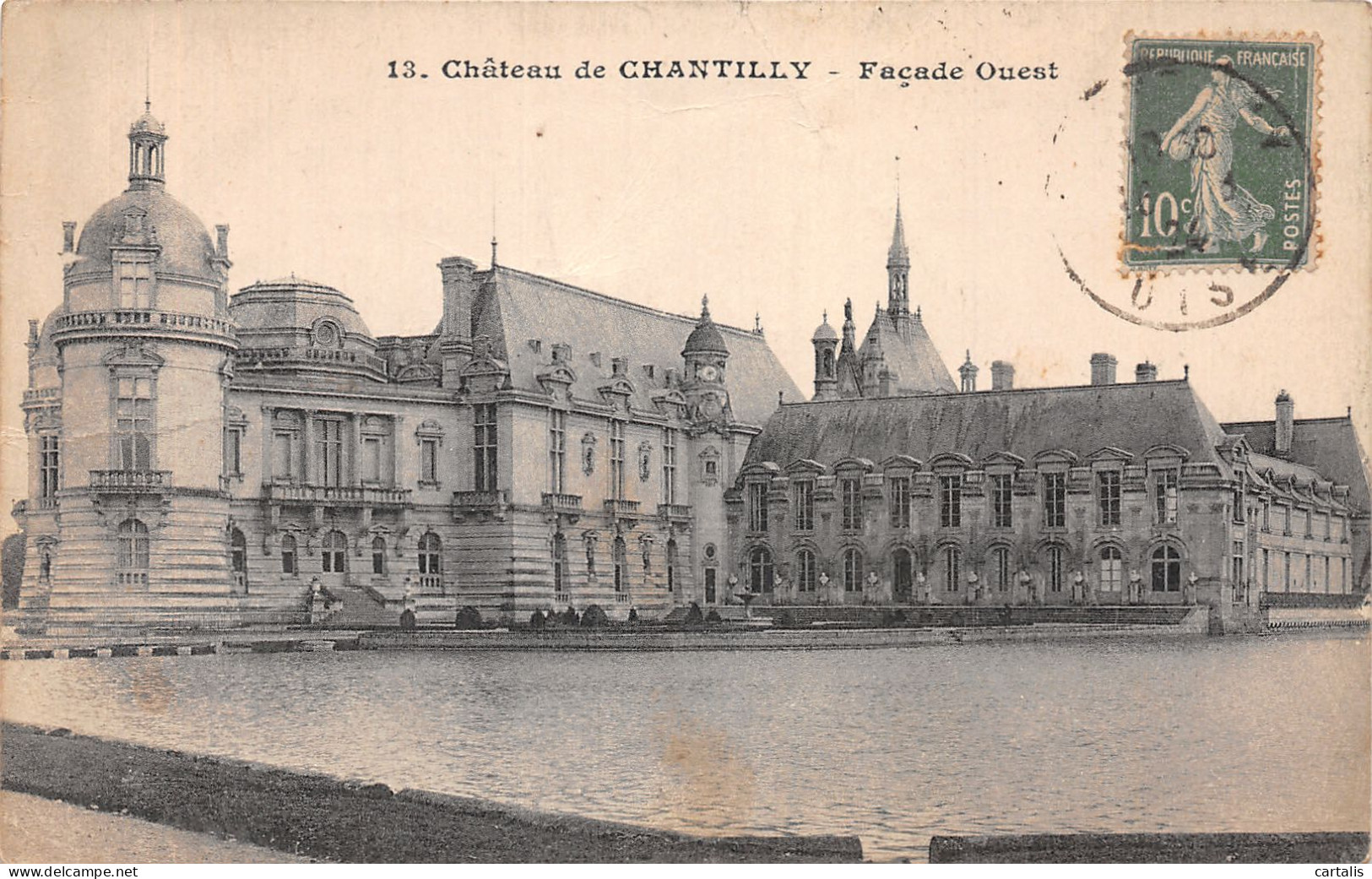 60-CHATEAU DE CHANTILLY -N° 4429-F/0075 - Other & Unclassified