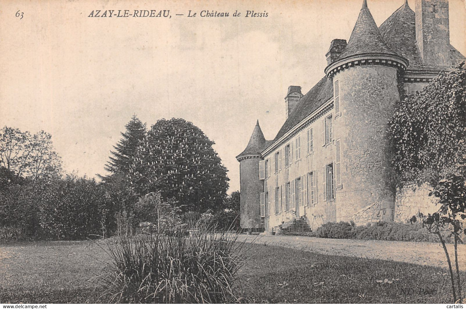 37-AZAY LE RIDEAU-N° 4429-F/0051 - Azay-le-Rideau