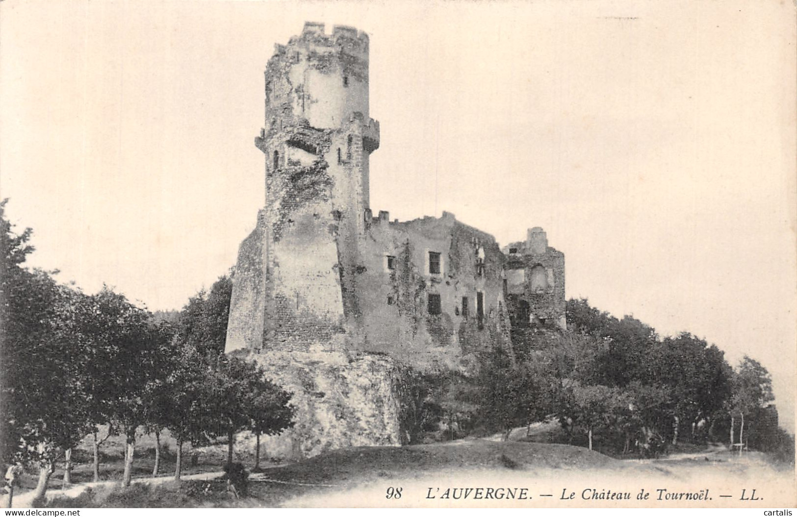 63-LE CHATEAU DE TOURNOEL-N° 4429-E/0291 - Autres & Non Classés