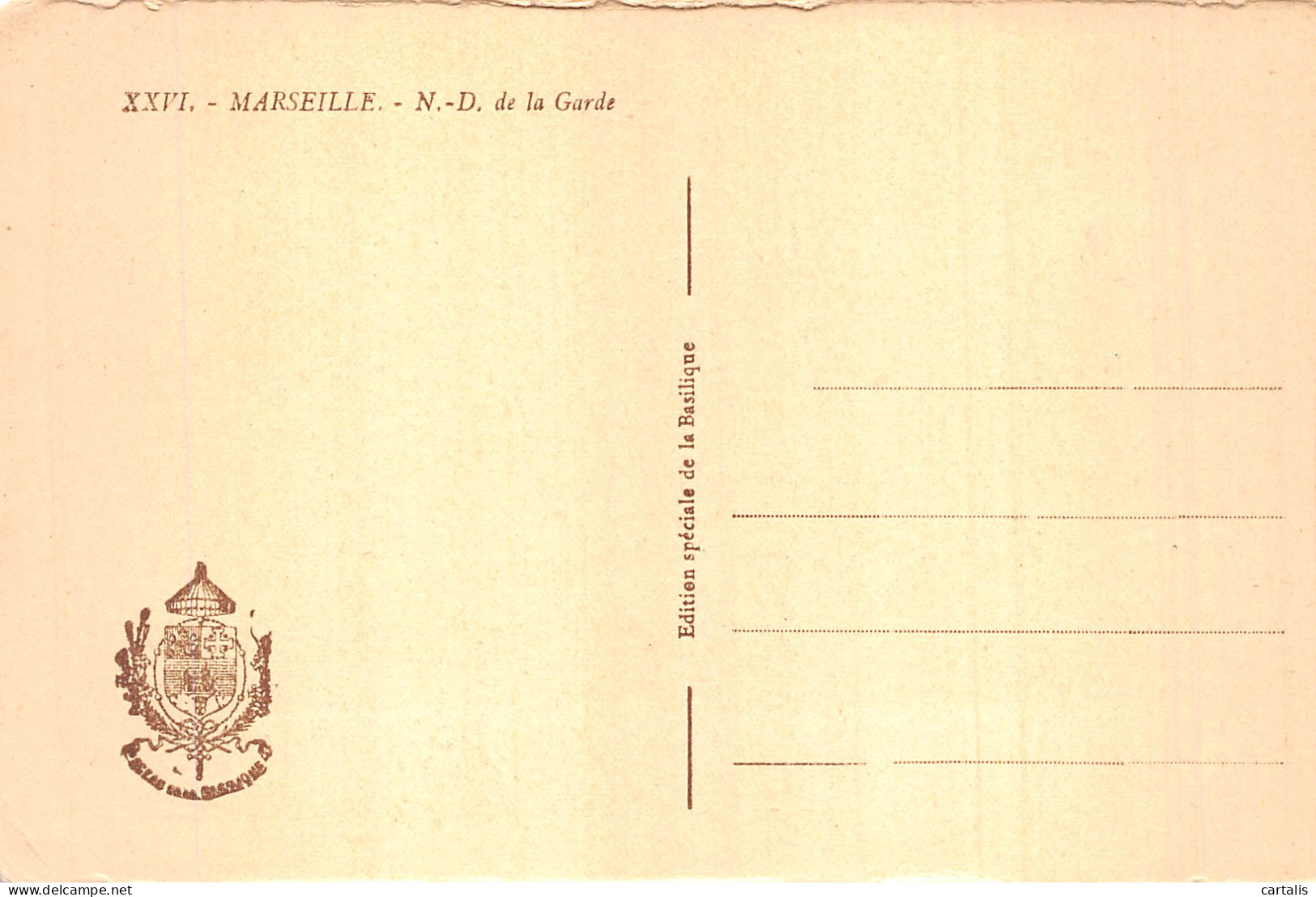 13-MARSEILLE-N° 4429-E/0251 - Zonder Classificatie