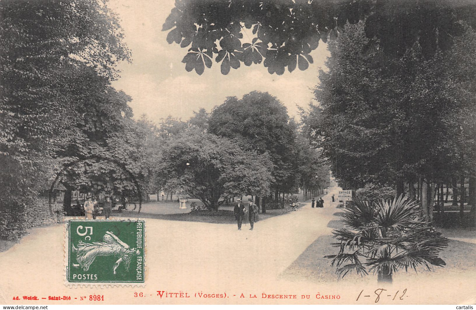 88-VITTEL-N° 4429-E/0259 - Contrexeville