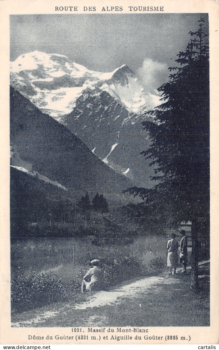 74-MASSIF DU MONT BLANC-N° 4429-E/0217 - Other & Unclassified