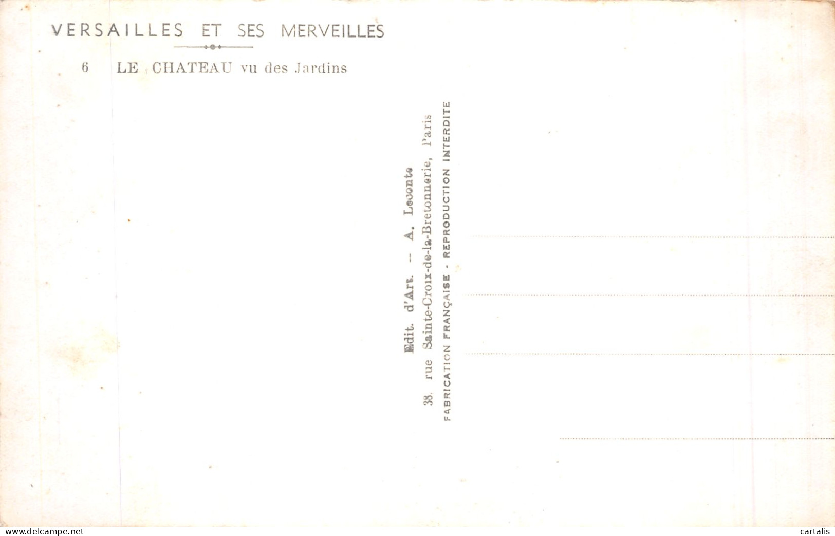 78-VERSAILLES-N° 4429-E/0203 - Versailles