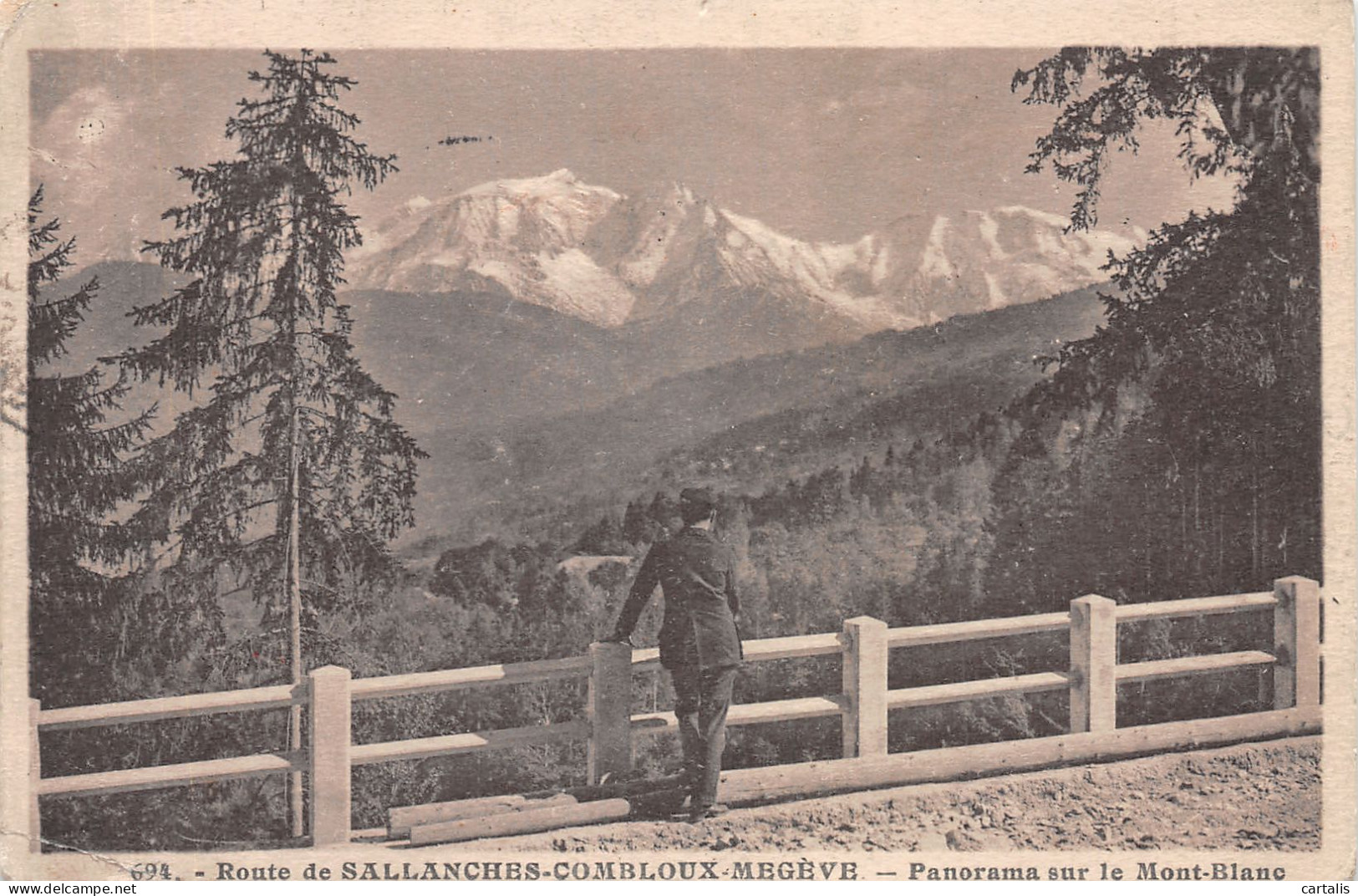 74-SALLANCHES COMBLOUX MEGEVE-N° 4429-E/0147 - Sallanches