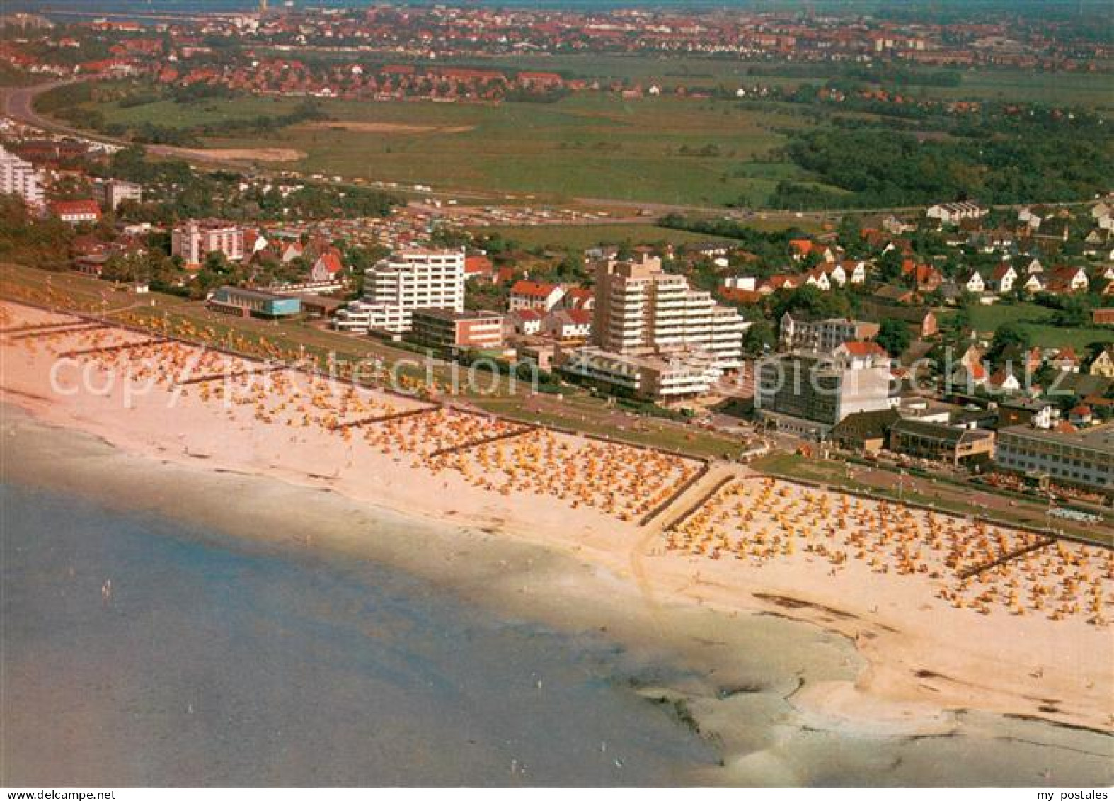 73725723 Duhnen Cuxhaven Fliegeraufnahme  - Cuxhaven