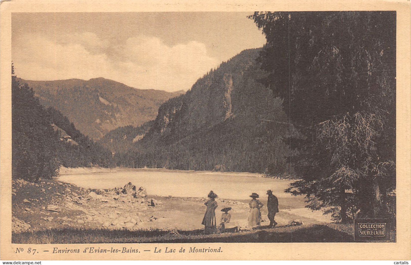 74-LE LAC DE MONTRIOND-N° 4429-E/0073 - Other & Unclassified