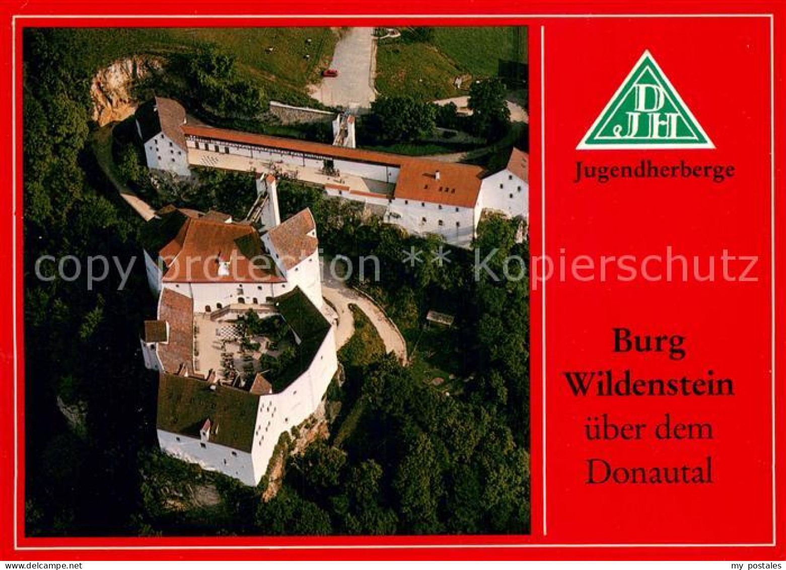 73725722 Leibertingen Jugendherberge Burg Wildenstein Fliegeraufnahme Leiberting - Other & Unclassified