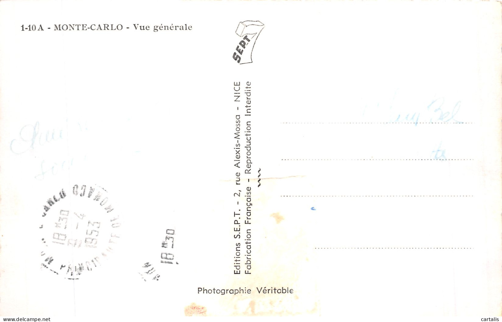 98-MONACO-N° 4429-E/0037 - Other & Unclassified