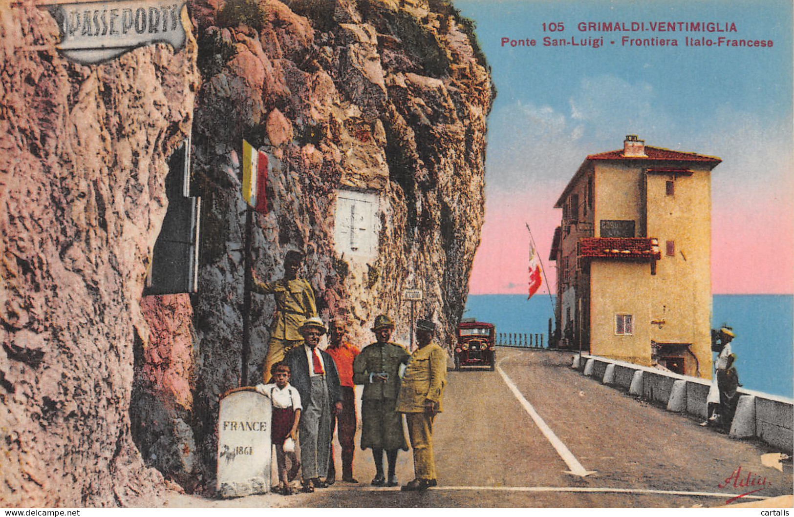 ET-ITALIE GRIMALDI VENTIMIGLIA-N° 4429-E/0041 - Sonstige & Ohne Zuordnung