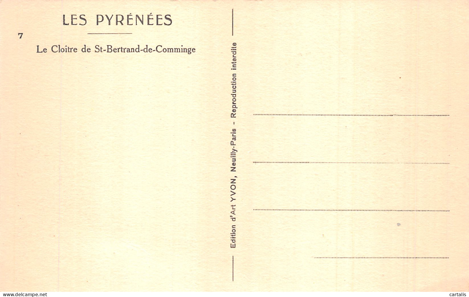 31-LE CLOITRE DE SAINT BERTRAND DE COMMINGES-N° 4429-D/0367 - Sonstige & Ohne Zuordnung