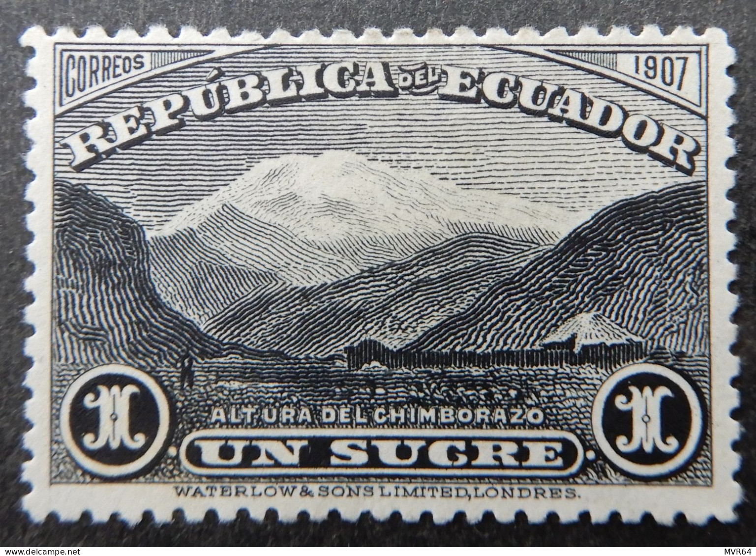 Ecuador 1908 (7) Opening Of The Guayaqui-Quito Railway - Ecuador