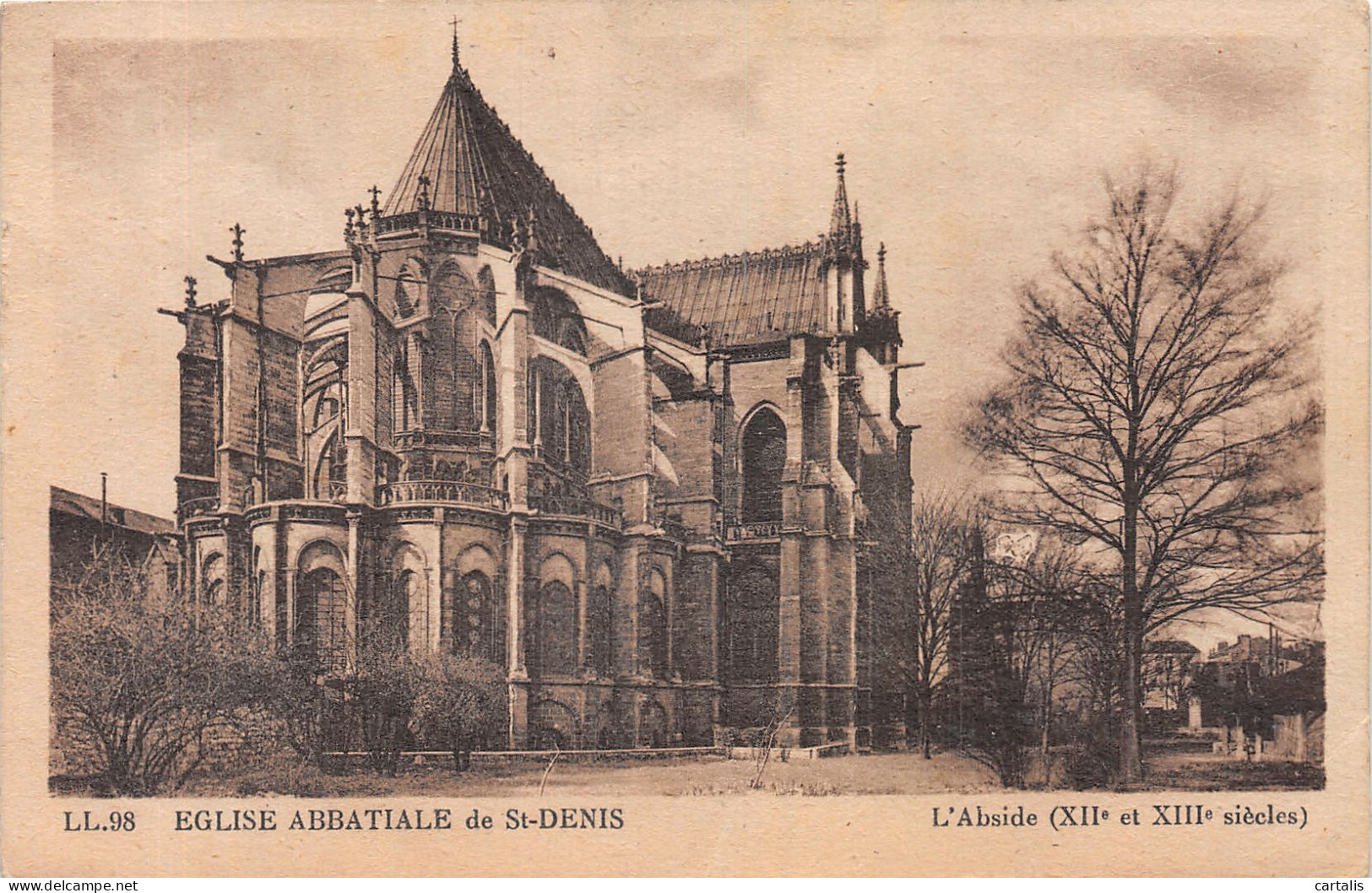 93-EGLISE ABBATIALE DE SAINT DENIS-N° 4430-A/0071 - Sonstige & Ohne Zuordnung