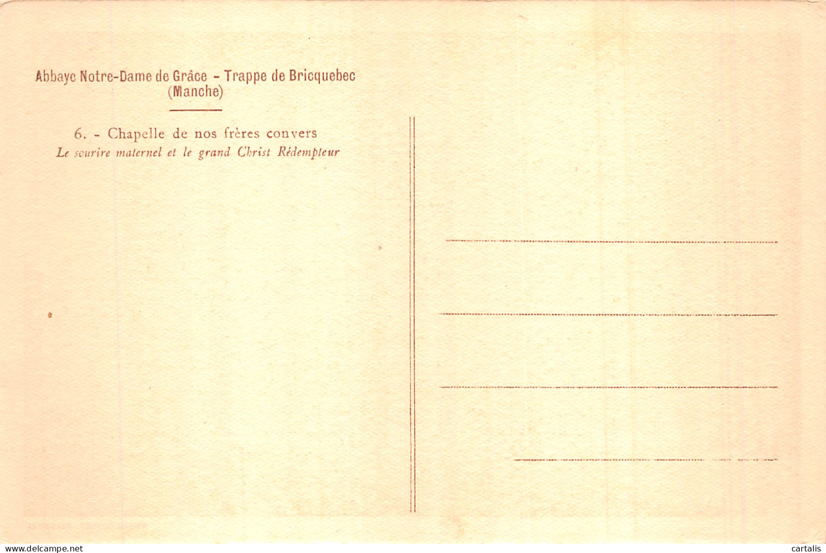 50-ABBAYE DE NOTRE DALE DE GRACE-N° 4430-A/0069 - Andere & Zonder Classificatie